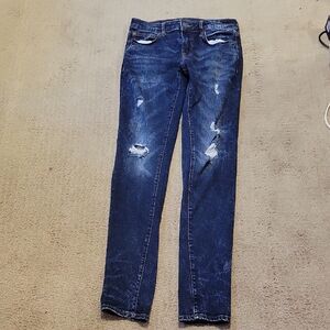 American Eagle Outfitters Dark Blue Denim